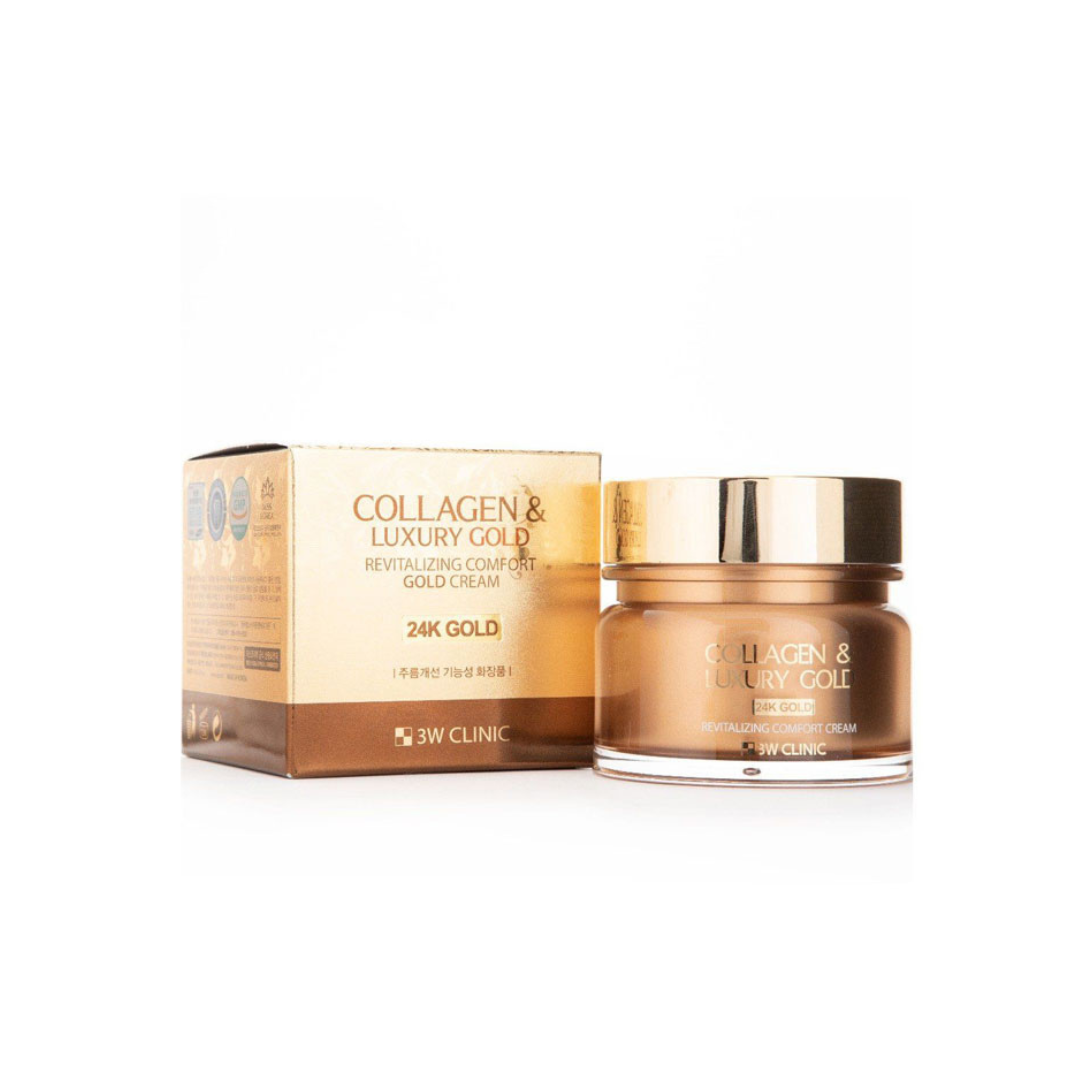 3W Clinic Collagen & Luxury Gold Cream
