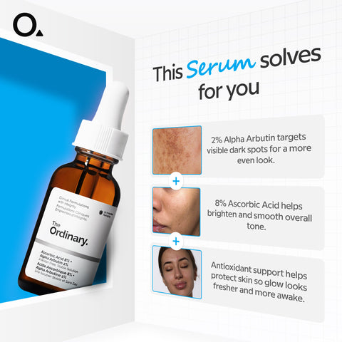 Ascorbic Acid 8% + Alpha Arbutin 2%