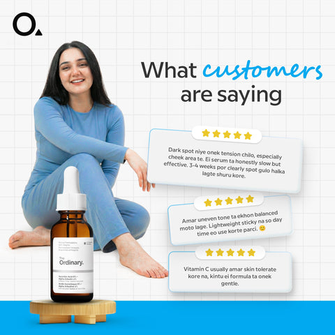 Ascorbic Acid 8% + Alpha Arbutin 2%