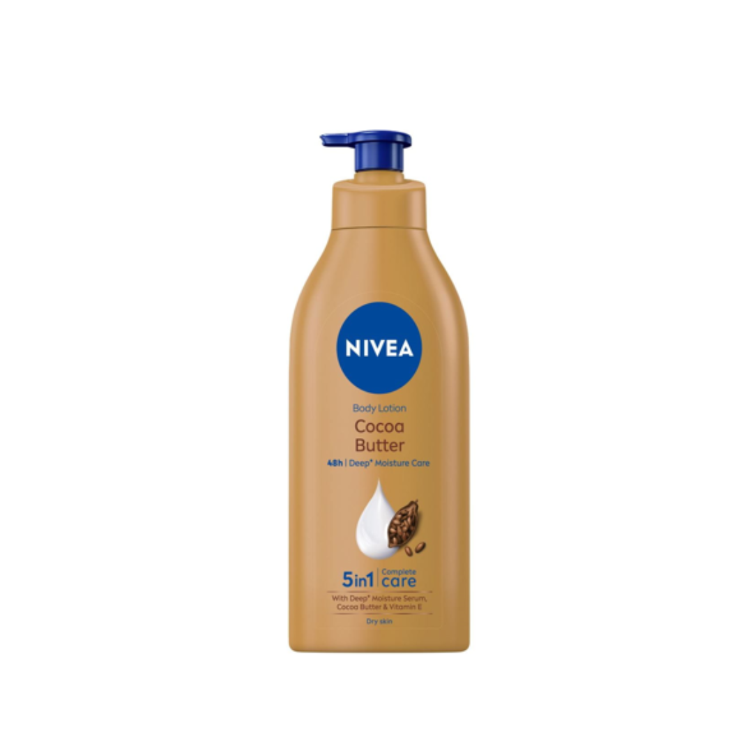 Nivea 5 In 1 Cocoa Butter Body Lotion, 400 ML